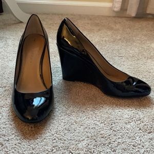 Banana Republic Patent Leather Wedge
